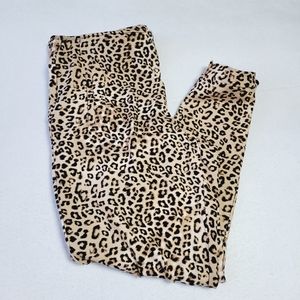 Chico's Cheetah Print Thick Spandex Legging 2.5